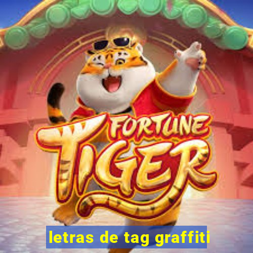 letras de tag graffiti