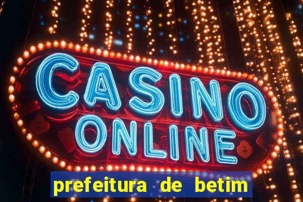 prefeitura de betim - contracheque