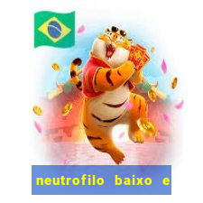 neutrofilo baixo e linfocito alto