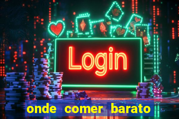 onde comer barato aeroporto santos dumont