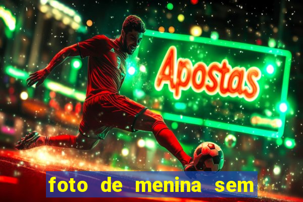 foto de menina sem mostrar o rosto
