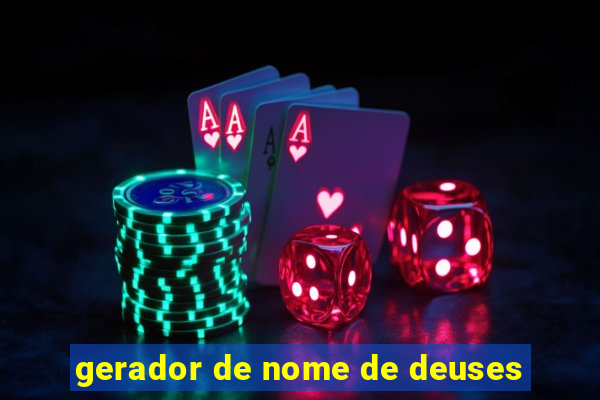 gerador de nome de deuses