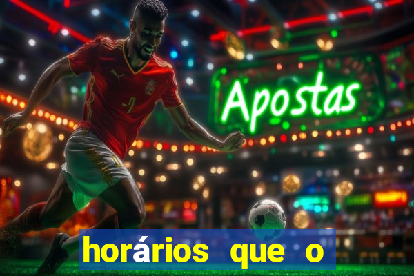 horários que o fortune dragon paga