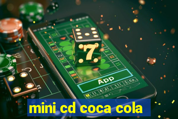 mini cd coca cola